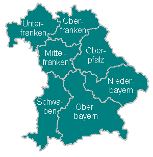 Artikel über die bayerischen Bezirkswappen und -flaggen